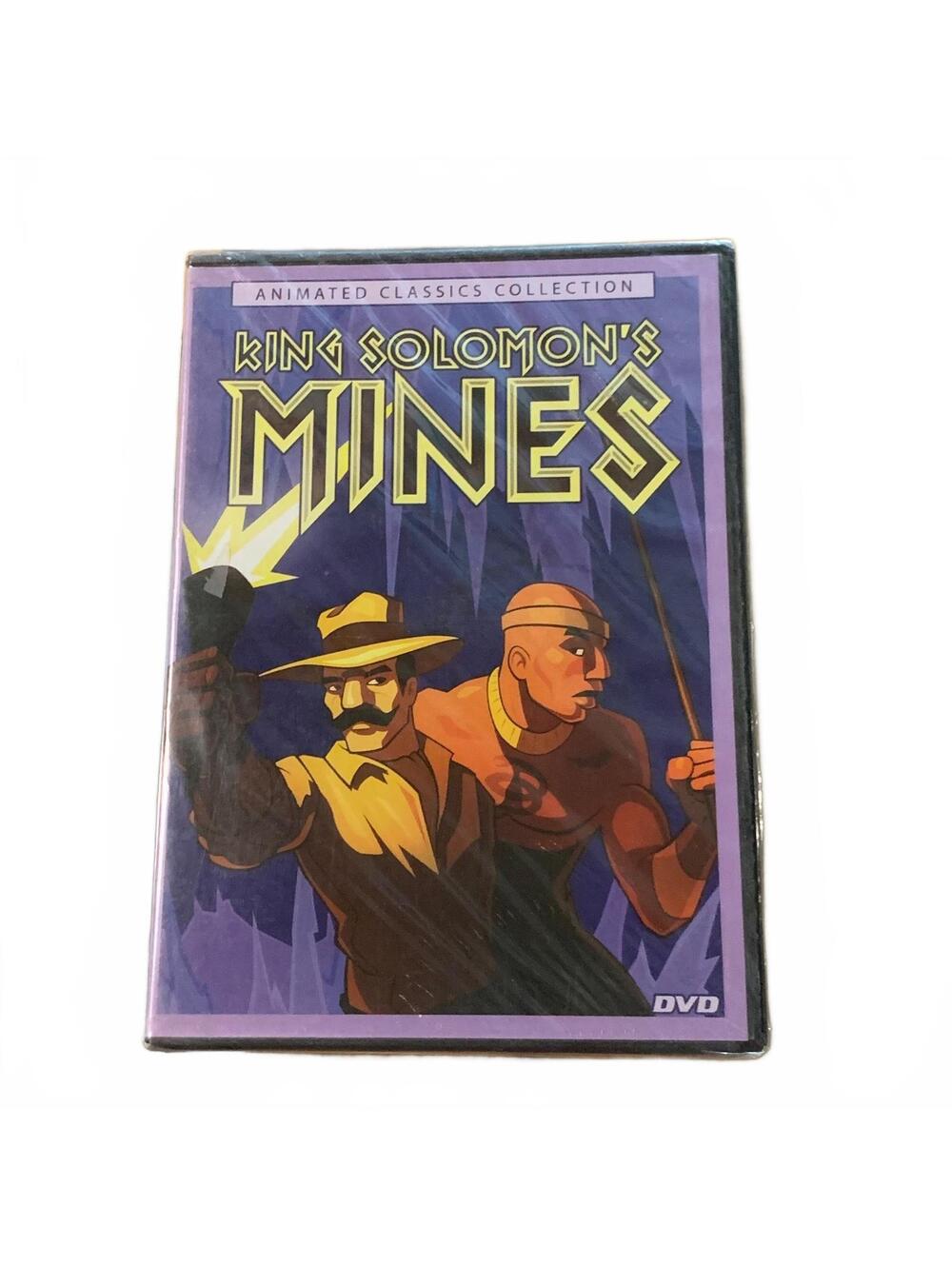 King Solomon's Mines Animated Classics DVD New with Tags Sealed
